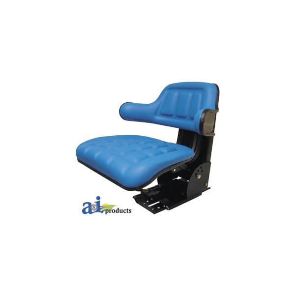 Flip-Up Seat, Wrap Around Back, BLU 22.5" x18.25" x9.5"